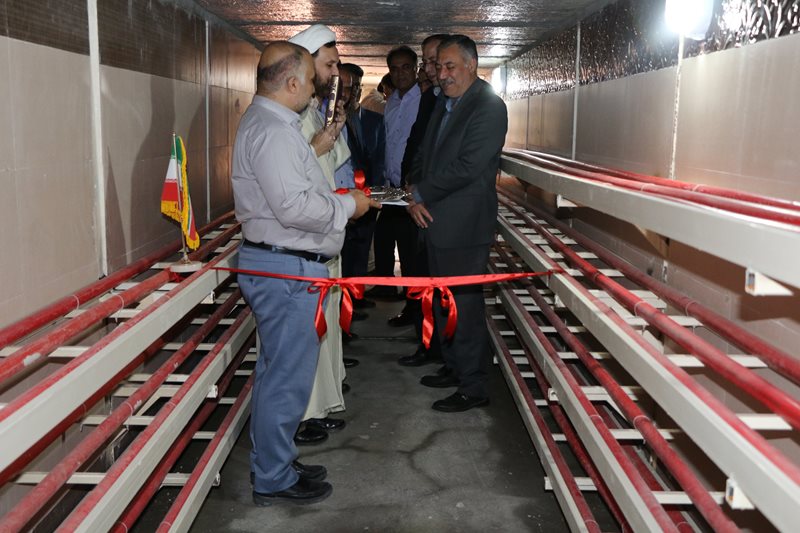 پروژه تونل انرژی و فیدرهای خروجی پست فوق توزیع گلبهار در خراسان رضوی افتتاح شد