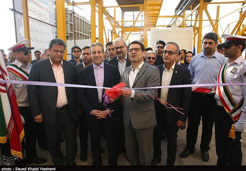 افتتاح نیروگاه گازی بندر بوشهر با حضور معاون وزیر راه و شهرسازی