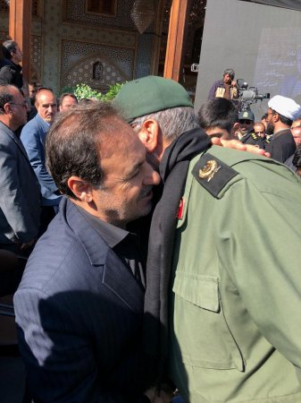 حضور مدیرعامل سابق شرکت گاز استان فارس در مراسم گرامیداشت سردار دلها + تصاویر