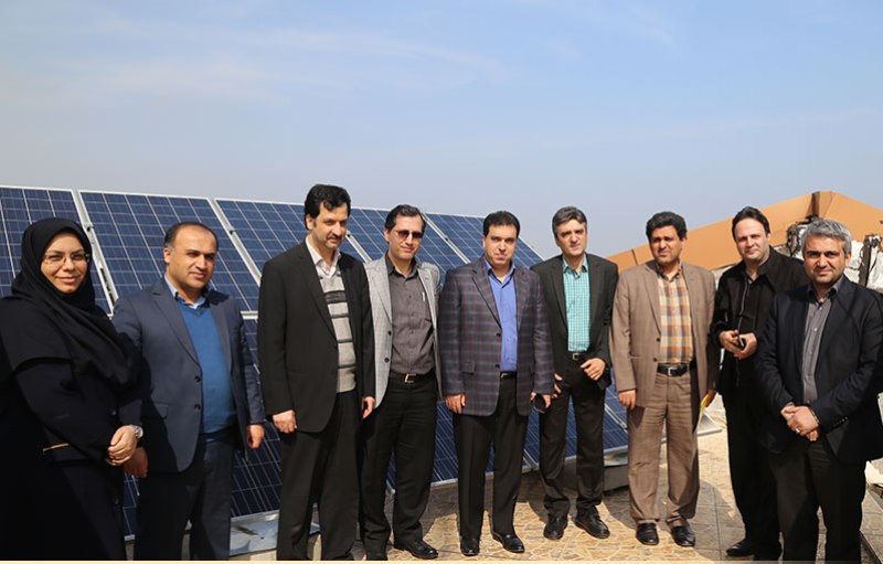 ساخت نیروگاه انرژی خورشیدی در سازمان نظام مهندسی ساختمان گیلان