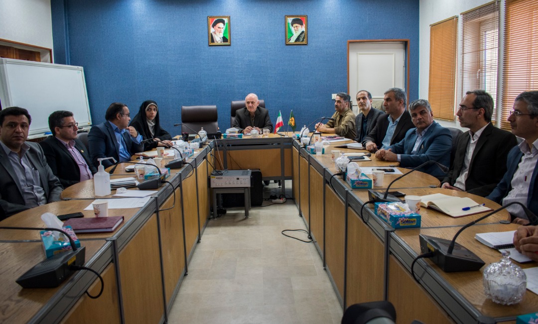 تشکیل جلسه کمیته ی سلامت شرکت برق منطقه ای یزد جهت مقابله با بیماری کرونا
