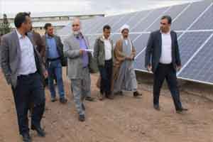 نیروگاه خورشیدی دانشگاه آزاد اسلامی انار از بهترین طرح‌های پژوهشی استان کرمان است