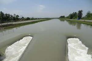 افزایش آب‌گذاری کانال‌های آبیاری شبکه سفیدرود گیلان