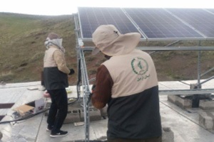 آغاز نصب پنل خورشیدی خانگی در روستاهای کوثر
