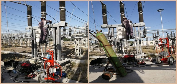 تعویض ۶ دستگاه بریکر پستهای فوق توزیع برق در جنوب سیستان و بلوچستان