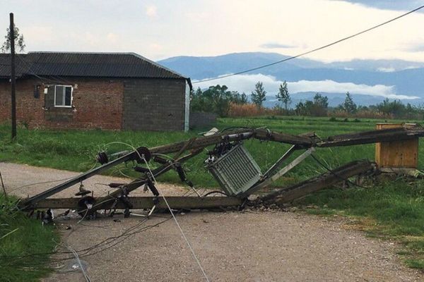 خسارت ۱۹ میلیارد ریالی توفان به تاسیسات برق مرکز مازندران