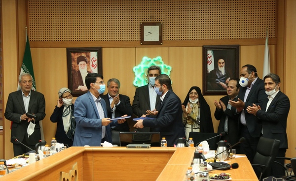 امضای تفاهم‌نامه همکاری میان شرکت فاضلاب تهران و شهرداری منطقه ۲۲