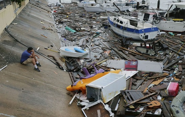 توفان هانا میلیون‌ها دلار خسارت برجای گذاشت