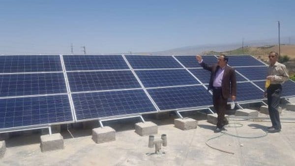 اولین نیروگاه خورشیدی در دهدشت به بهره برداری رسید