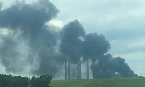 وقوع آتش سوزی در نیروگاه برق ایالت ایندیانای آمریکا