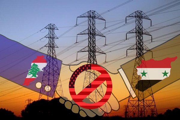 منع لبنان از واردات برق سوریه توسط آمریکا