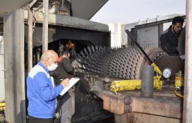 تعمیرات اساسی نیروگاه گازی صوفیان آغاز شد