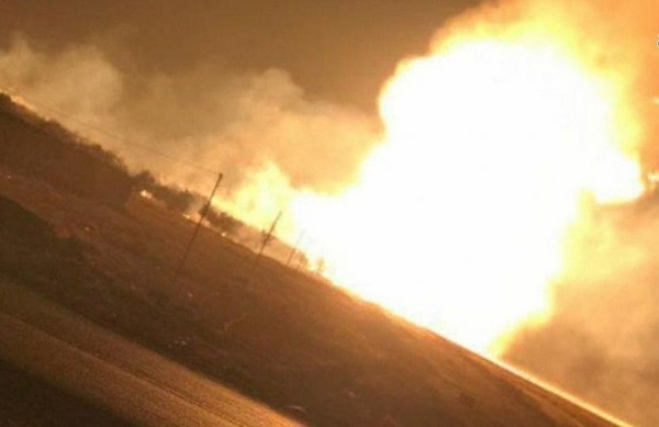 انفجار وحشتناک خط لوله گاز در جنوب روسیه