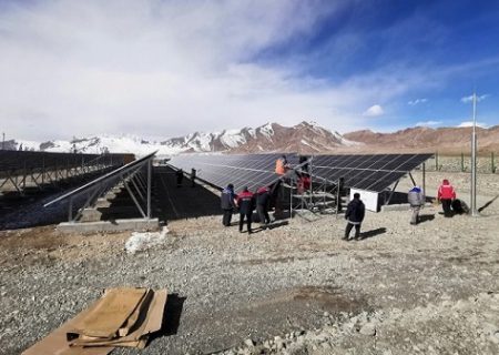 بهره برداری از بزرگترین نیروگاه خورشیدی در تاجیکستان