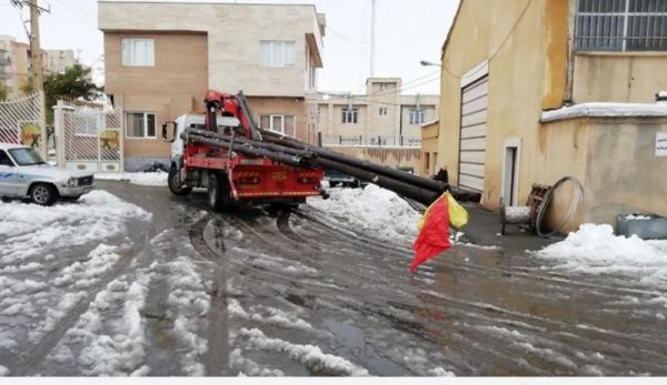 قطعی برق ۱۶۹ روستای استان کردستان به دلیل بارش سنگین برف برطرف شد