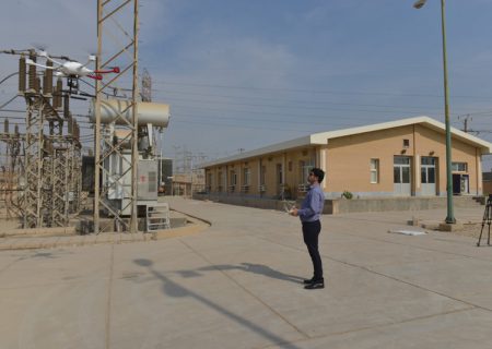 آغاز مرحله سوم جمع‌آوری اطلاعات مکانی پست‌های برق خوزستان با استفاده از پهباد