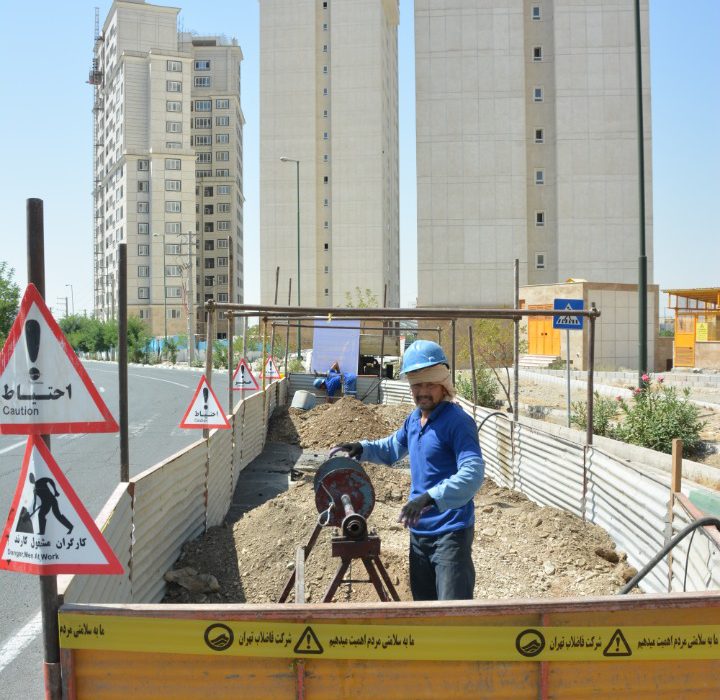 پیشرفت ۹۰ درصدی پروژه فاضلاب تهران