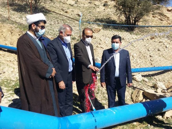 پروژه آبرسانی به یک شهرستان استان فارس به بهره‌برداری رسید