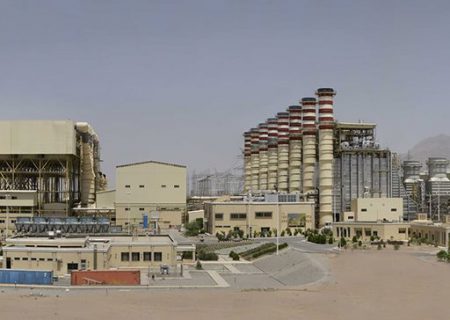 تولید برق نیروگاه شهید سلیمانی کرمان ۱۱ درصد افزایش یافت
