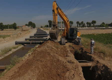 اجرای ۱۰۰ کیلومتر توسعه شبکه آب و فاضلاب در جنوب شرقی تهران