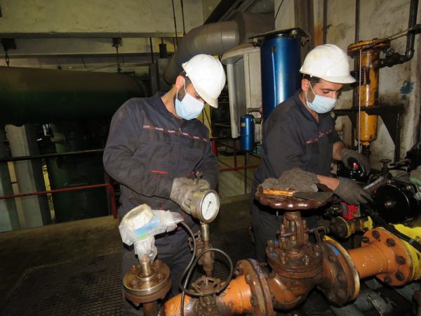 گزارش تصویری/ تعمیرات اساسی واحد شماره ۲ بخار نیروگاه شهید بهشتی لوشان به‌دست متخصصان داخلی