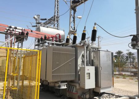 افزایش ظرفیت ایستگاه ۶۳ کیلوولت شهرستان خفر در استان فارس