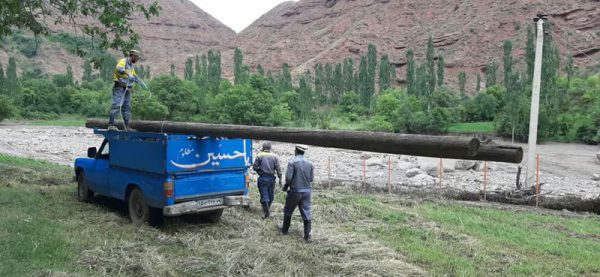 خسارت ۱۰ میلیارد ریالی سیل به تاسیسات برق الموت شرقی قزوین/ برق ۲۸ روستا وصل شد