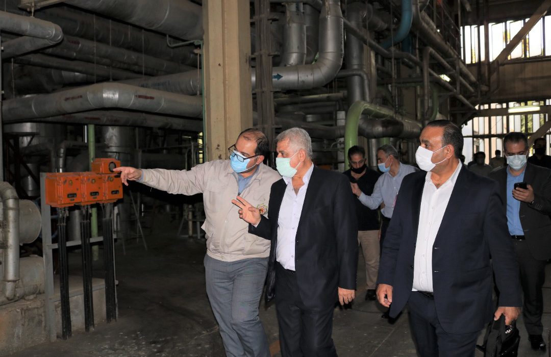 بازدید مدیرعامل شرکت تولید برق سوریه از نیروگاه مشهد