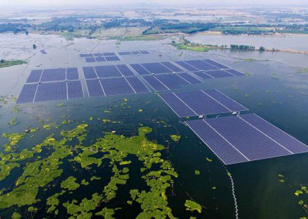 بزرگ ترین مزرعه خورشیدی شناور جهان در سنگاپور