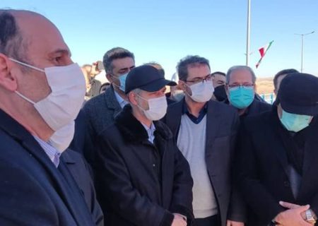بازدید وزیر نیرو از سد قوچم در استان کردستان