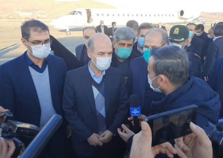 وزیر نیرو وارد کردستان شد