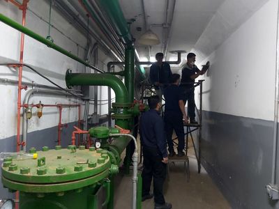 مهار آب‌های سطحی در نیروگاه اول سد شهید عباسپور