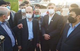 بازدید وزیر نیرو از نیروگاه بادی “میل نادر” در سیستان و بلوچستان