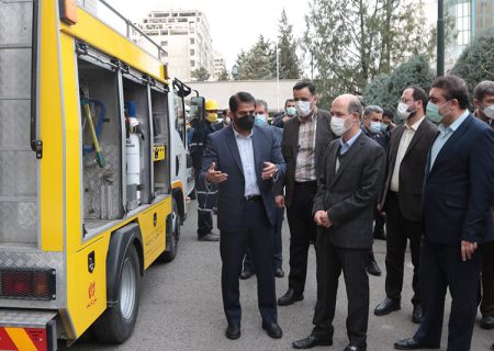 گزارش تصویری/ بازدید وزیر نیرو از سامانه ۱۲۱ و دیسپاچینگ توزیع شبکه برق تهران