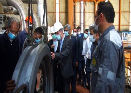 گزارش تصویری/ بازدید وزیر نیرو از نیروگاه بندرعباس