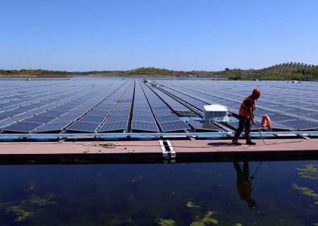 بزرگ ترین مزرعه شناور خورشیدی اروپا در پرتغال ساخته می شود