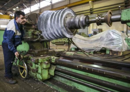 ساخت و بازسازی ۱۳۸۰ قطعه نیروگاهی در نیروگاه رامین اهواز