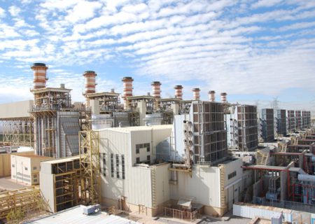 ۳.۹ میلیارد کیلووات ساعت انرژی در نیروگاه شهیدسلیمانی تولید شد