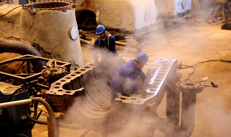 تعمیرات اساسی توربین واحد گازی تراکتورسازی ایران به پایان رسید