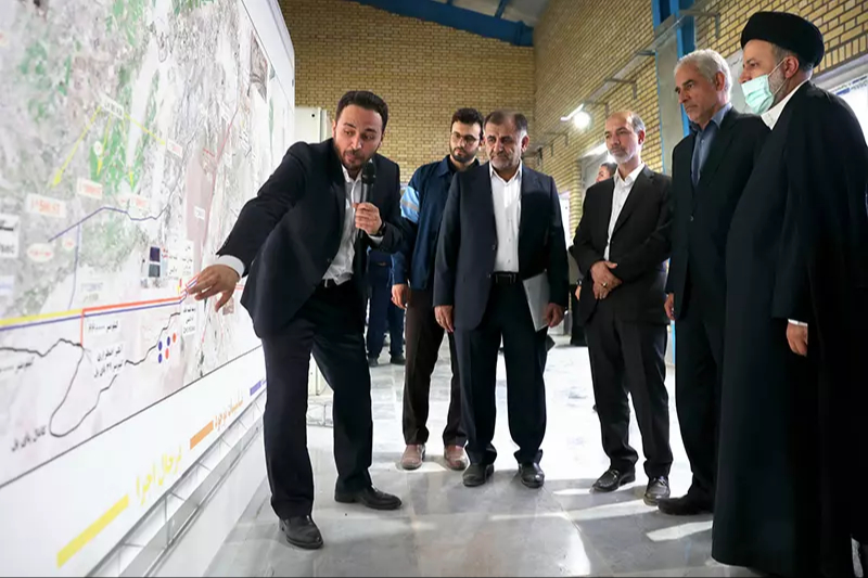 گزارش تصویری/ افتتاح طرح بزرگ آبرسانی غدیر در خوزستان با حضور رئیس جمهور