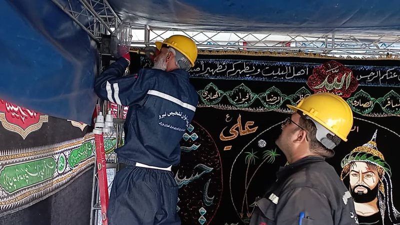 حضور بیش از ۴۰۰ نیروی عملیاتی توزیع برق تهران بزرگ در آیین راهپیمایی اربعین حسینی