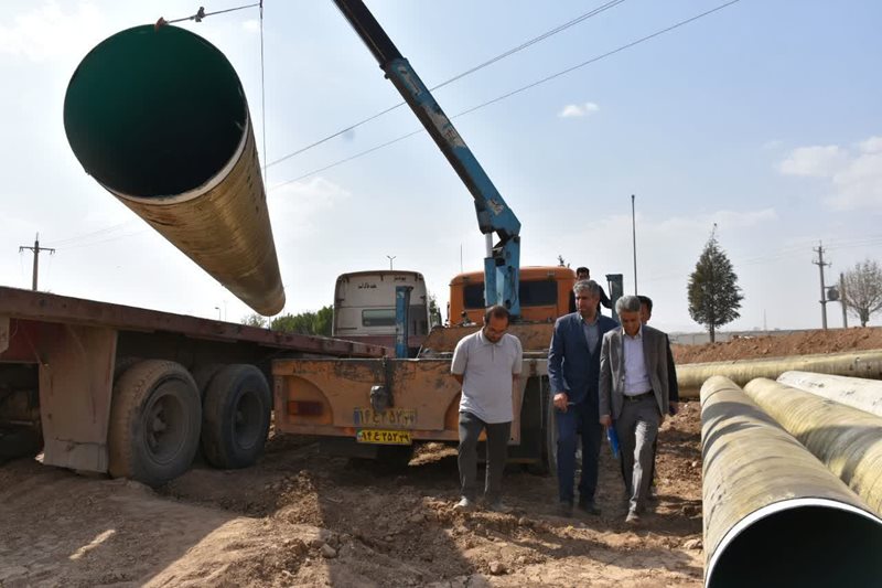 ظرفیت تأمین آب ۲۰۰ هزار نفر از ساکنان شهر کرمانشاه افزایش می‌یابد
