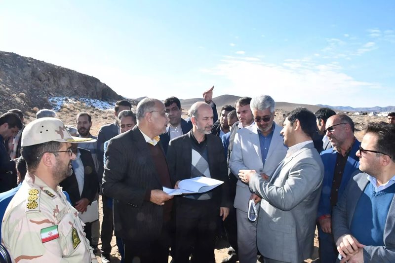 وزیر نیرو از طرح “تغذیه مصنوعی گزیک” شهرستان درمیان بازدید کرد