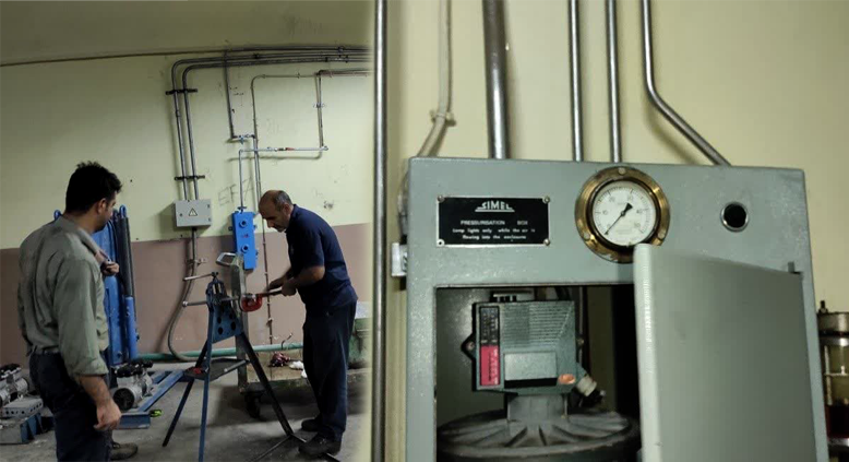 بهینه سازی و اصلاح سیستم هوای خشک باس داکت های سد شهید عباسپور انجام شد