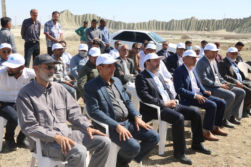 افتتاح و بهره برداری از خط انتقال آب به دشت یکدار جاسک در استان هرمزگان