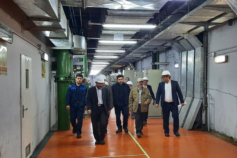 گزارش تصویری/ بازدید وزیر نیرو از سد و نیروگاه سیاه بیشه