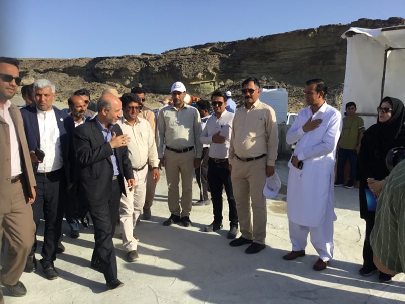 گزارش تصویری/ بازدید وزیر نیرو از سد کهیر در استان سیستان و بلوچستان