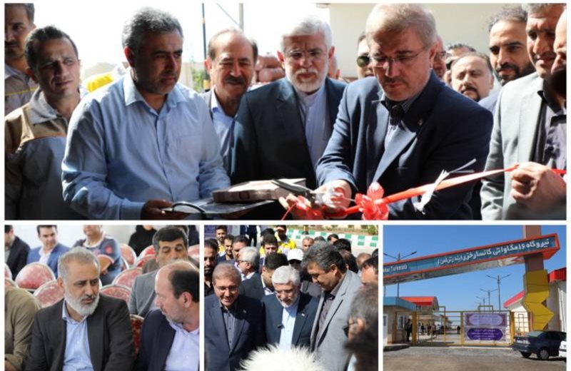 نیروگاه ۱۶مگاواتی کانسار خزر در بندر ترکمن افتتاح شد