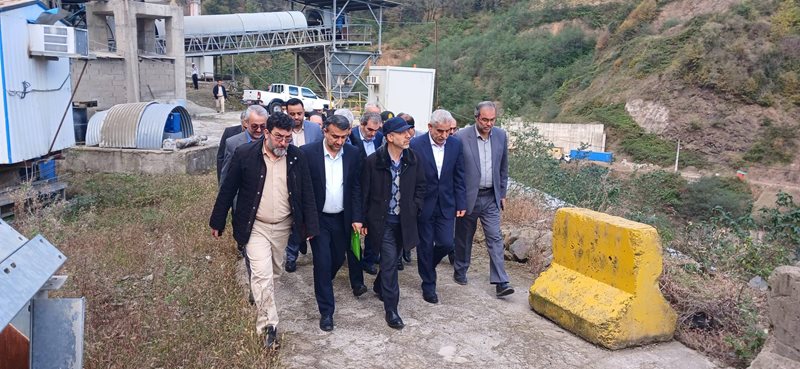 وزیر نیرو به گیلان سفر کرد/ بازدید میدانی محرابیان از طرح‌های آبی استان گیلان