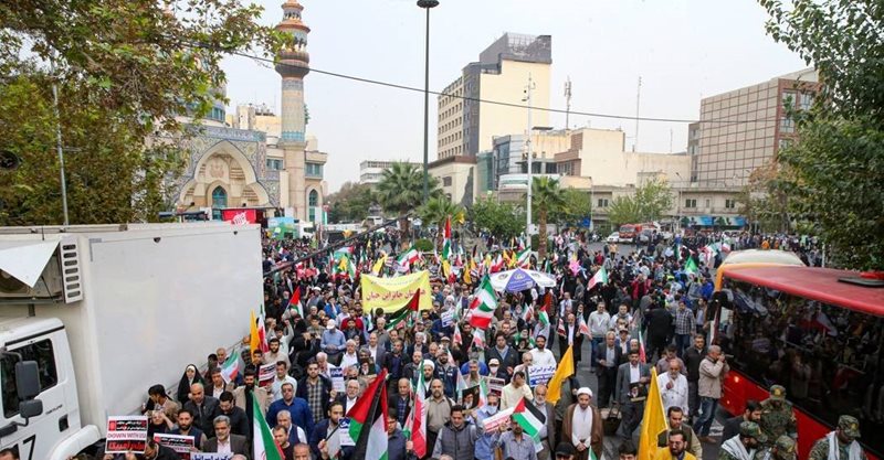 برق مورد نیاز مراسم ۱۳ آبان در تهران تامین شد